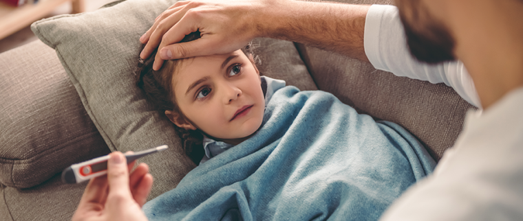 maladies d’hiver chez les enfants